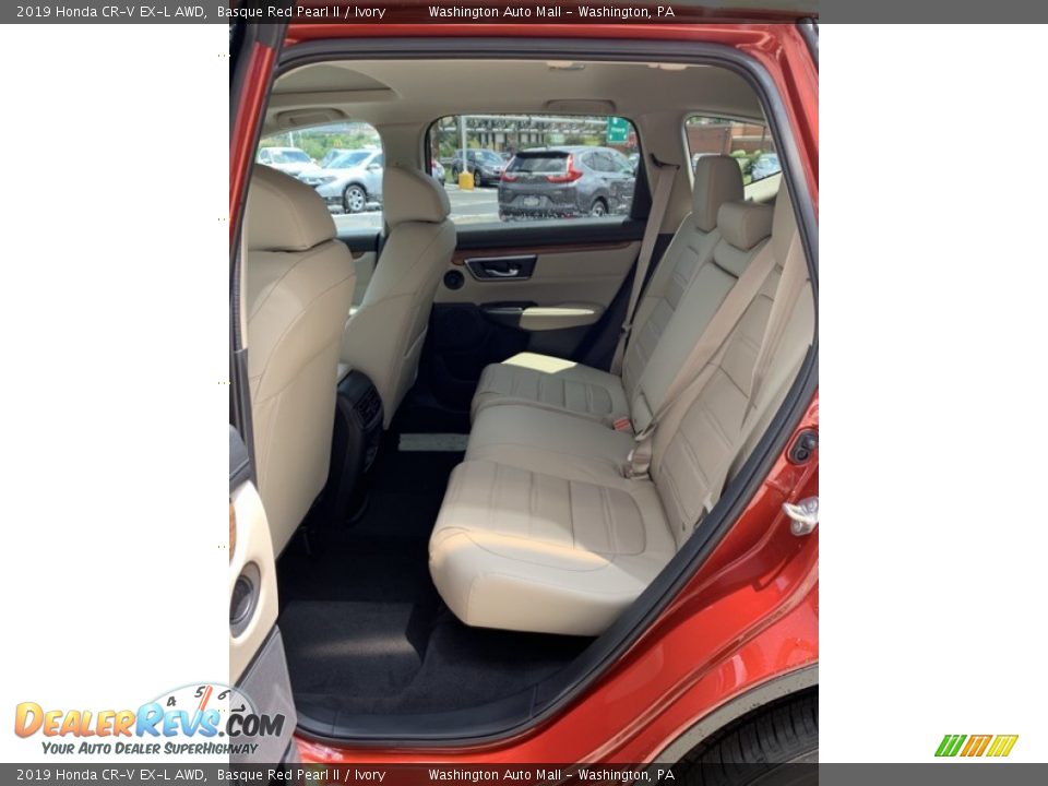 2019 Honda CR-V EX-L AWD Basque Red Pearl II / Ivory Photo #19