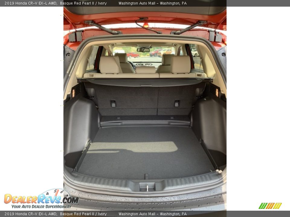 2019 Honda CR-V EX-L AWD Basque Red Pearl II / Ivory Photo #21