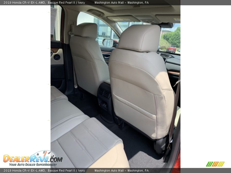 2019 Honda CR-V EX-L AWD Basque Red Pearl II / Ivory Photo #26