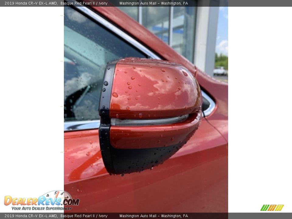 2019 Honda CR-V EX-L AWD Basque Red Pearl II / Ivory Photo #30