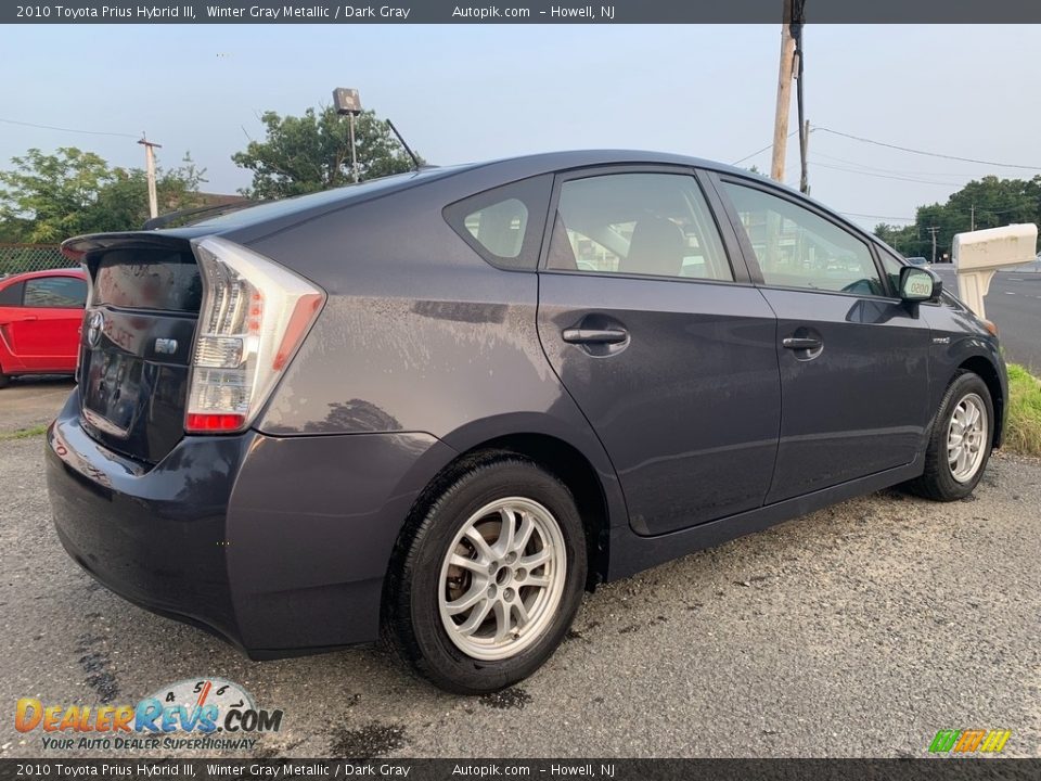 2010 Toyota Prius Hybrid III Winter Gray Metallic / Dark Gray Photo #3