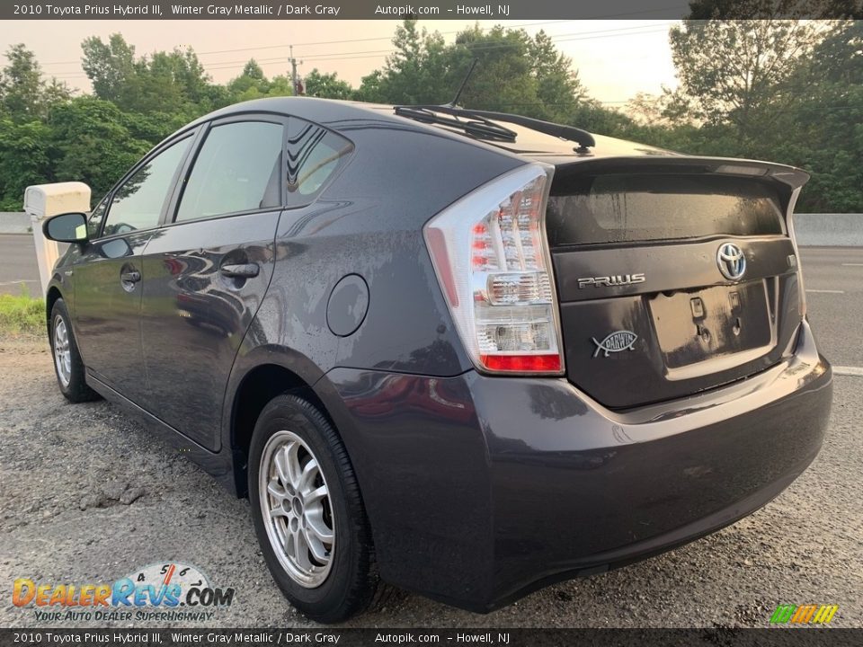 2010 Toyota Prius Hybrid III Winter Gray Metallic / Dark Gray Photo #5