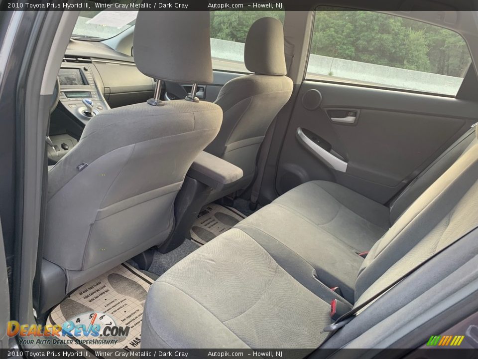 2010 Toyota Prius Hybrid III Winter Gray Metallic / Dark Gray Photo #10