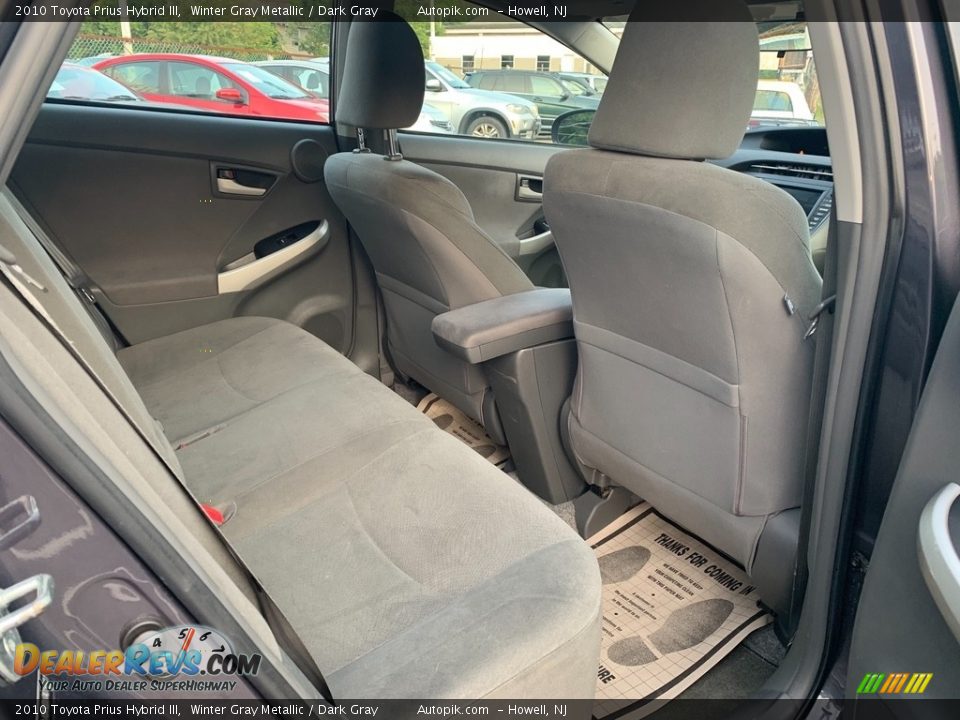 2010 Toyota Prius Hybrid III Winter Gray Metallic / Dark Gray Photo #11