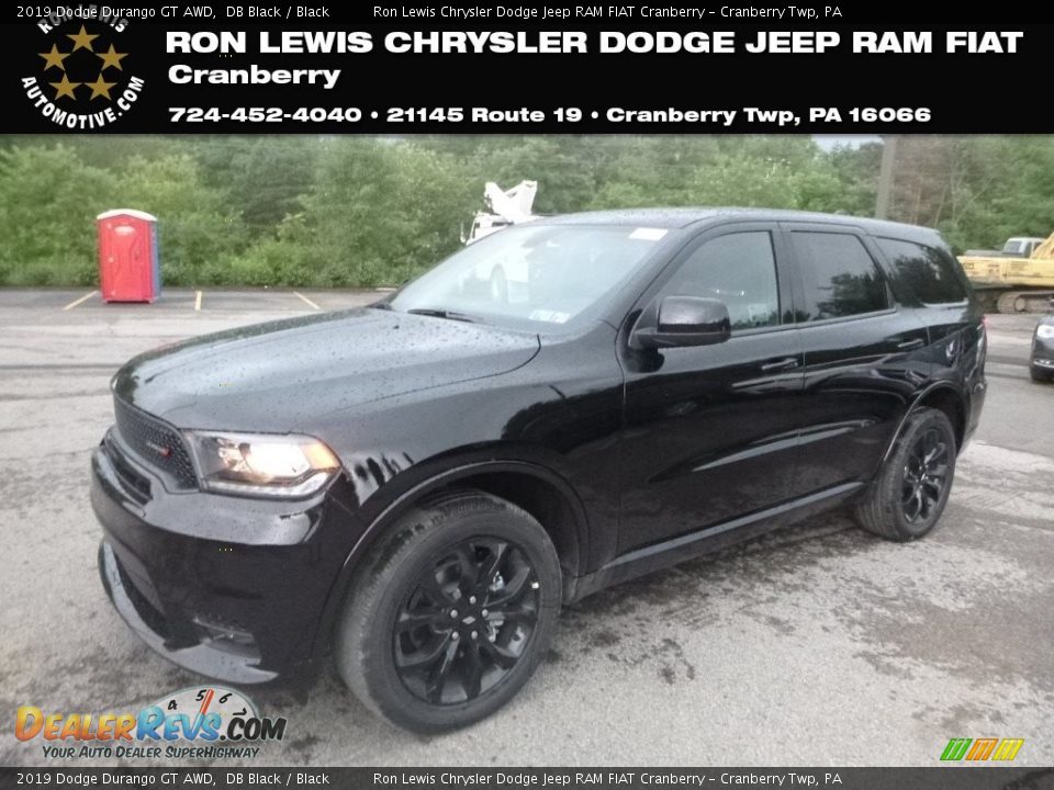 2019 Dodge Durango GT AWD DB Black / Black Photo #1