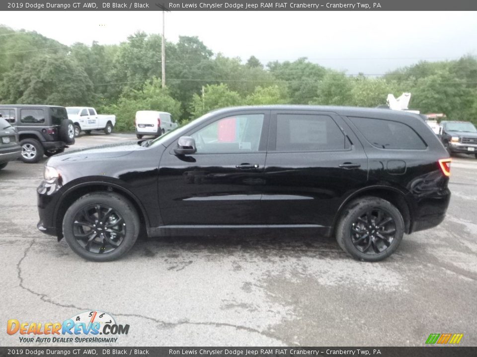 2019 Dodge Durango GT AWD DB Black / Black Photo #2