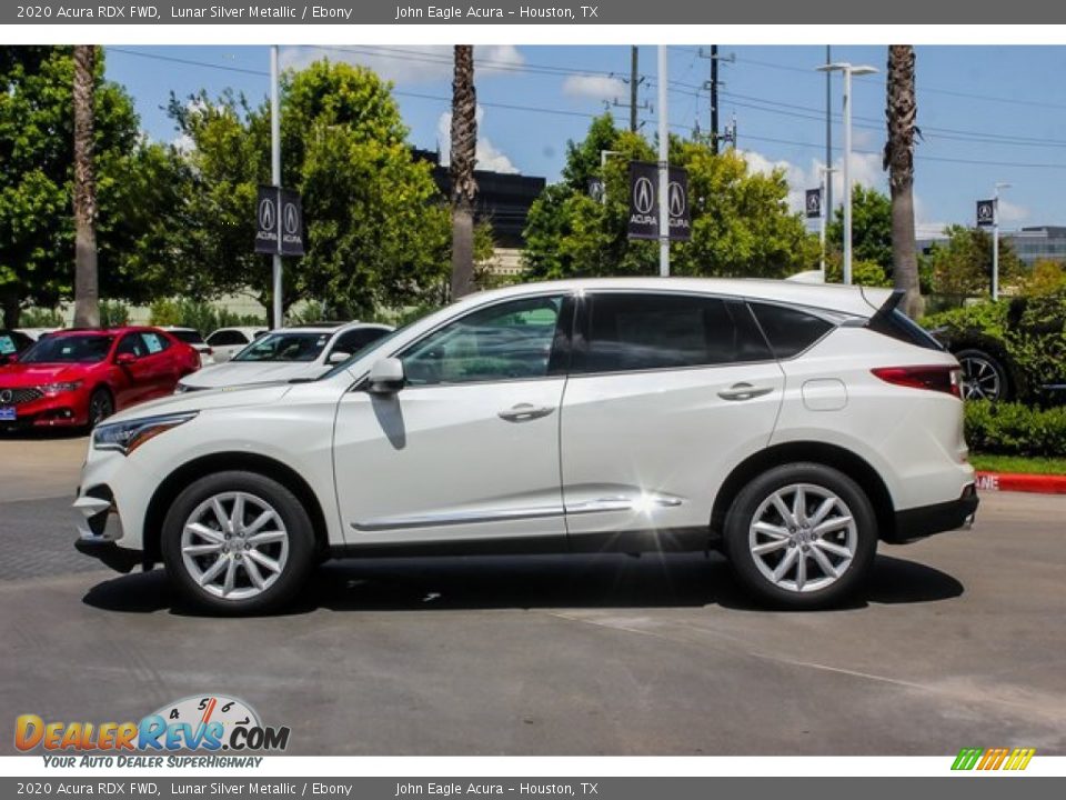 2020 Acura RDX FWD Lunar Silver Metallic / Ebony Photo #4