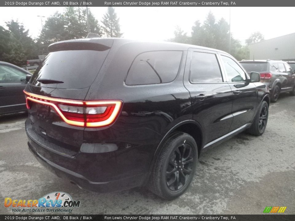 2019 Dodge Durango GT AWD DB Black / Black Photo #5