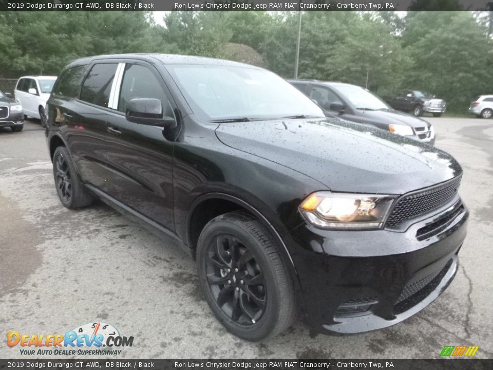 2019 Dodge Durango GT AWD DB Black / Black Photo #7