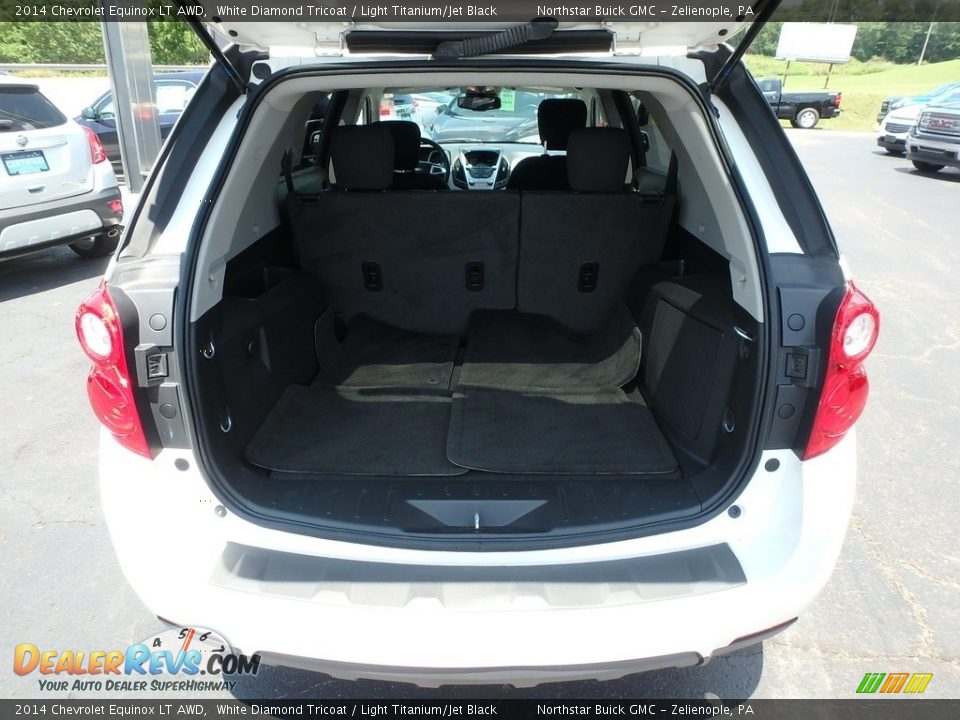 2014 Chevrolet Equinox LT AWD White Diamond Tricoat / Light Titanium/Jet Black Photo #11