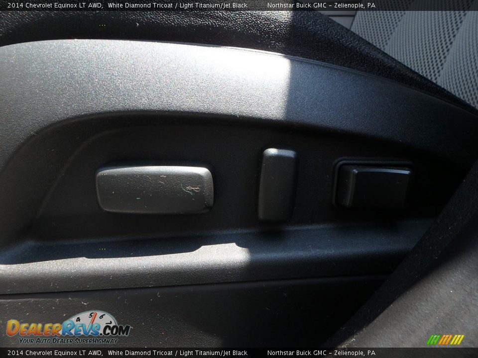 2014 Chevrolet Equinox LT AWD White Diamond Tricoat / Light Titanium/Jet Black Photo #20