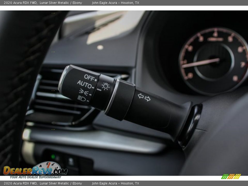 2020 Acura RDX FWD Lunar Silver Metallic / Ebony Photo #34