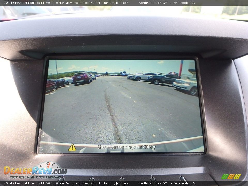 2014 Chevrolet Equinox LT AWD White Diamond Tricoat / Light Titanium/Jet Black Photo #28