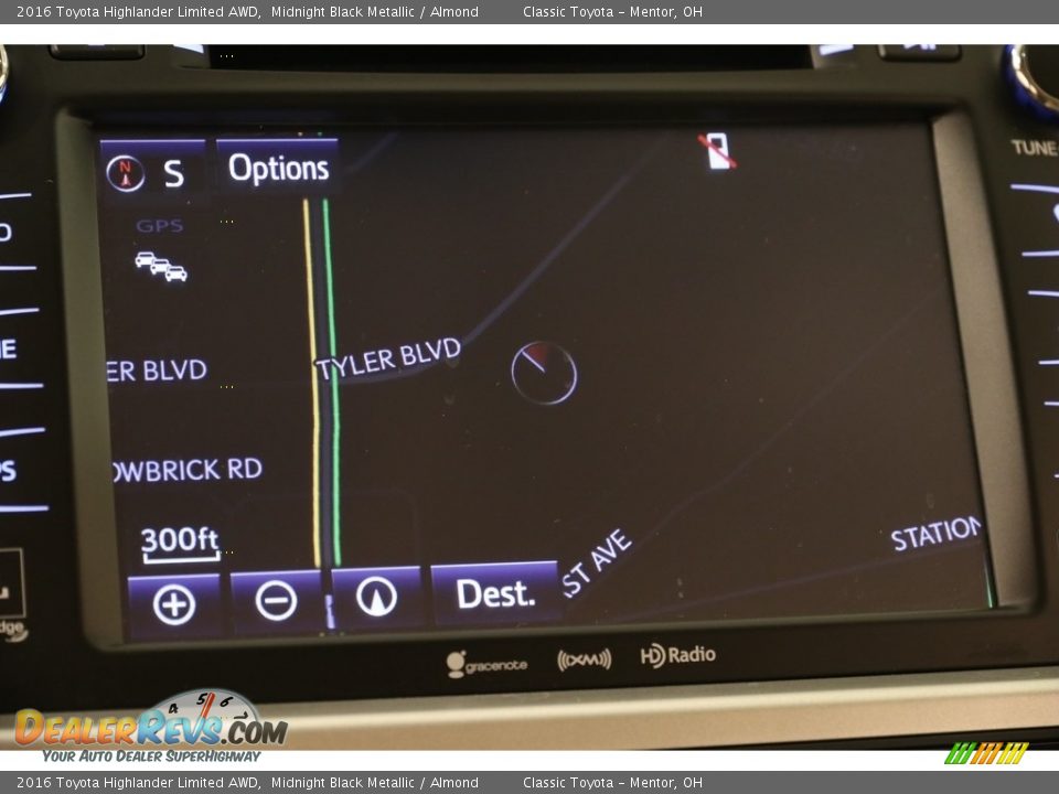 2016 Toyota Highlander Limited AWD Midnight Black Metallic / Almond Photo #12