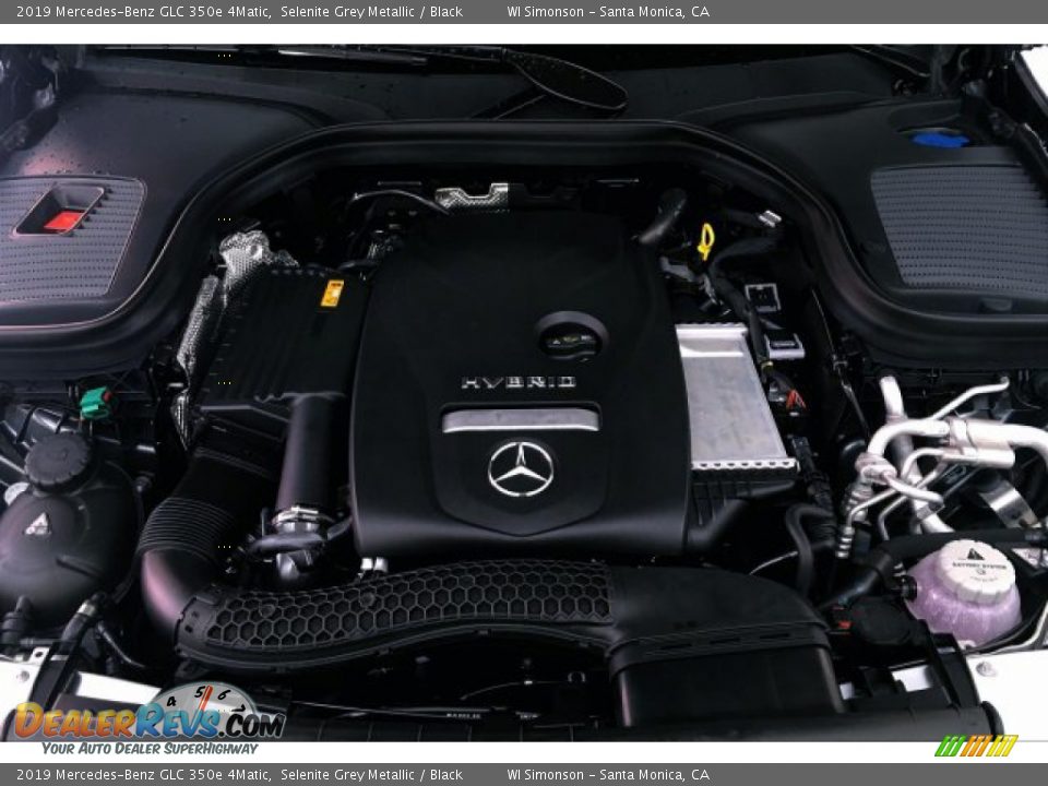 2019 Mercedes-Benz GLC 350e 4Matic Selenite Grey Metallic / Black Photo #8