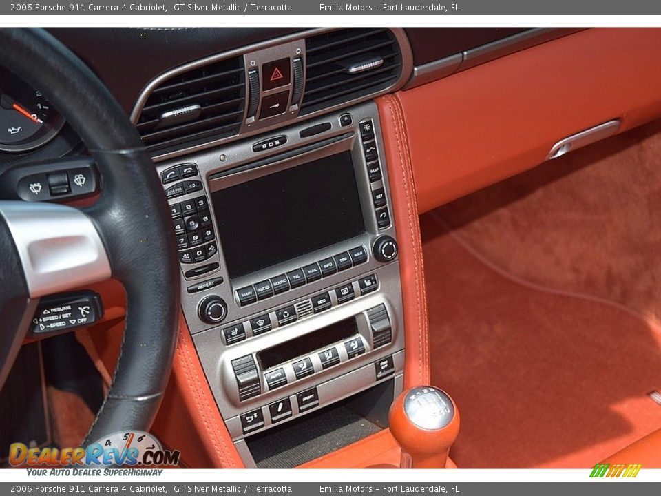 Controls of 2006 Porsche 911 Carrera 4 Cabriolet Photo #39