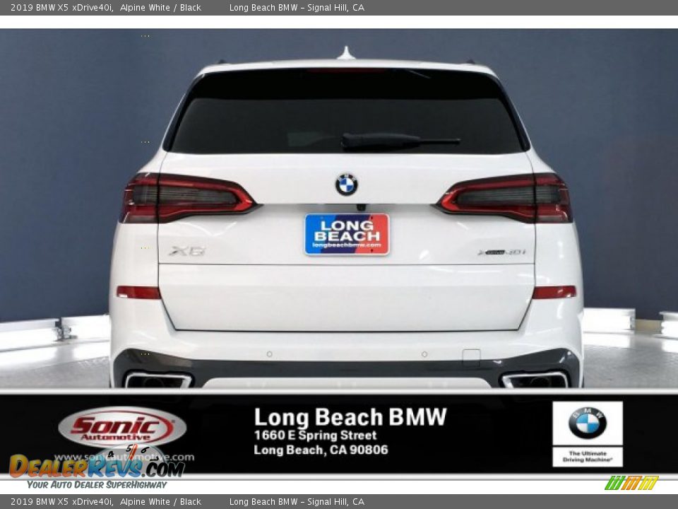2019 BMW X5 xDrive40i Alpine White / Black Photo #3