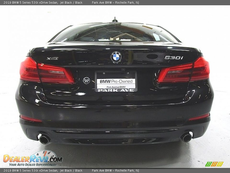 2019 BMW 5 Series 530i xDrive Sedan Jet Black / Black Photo #3