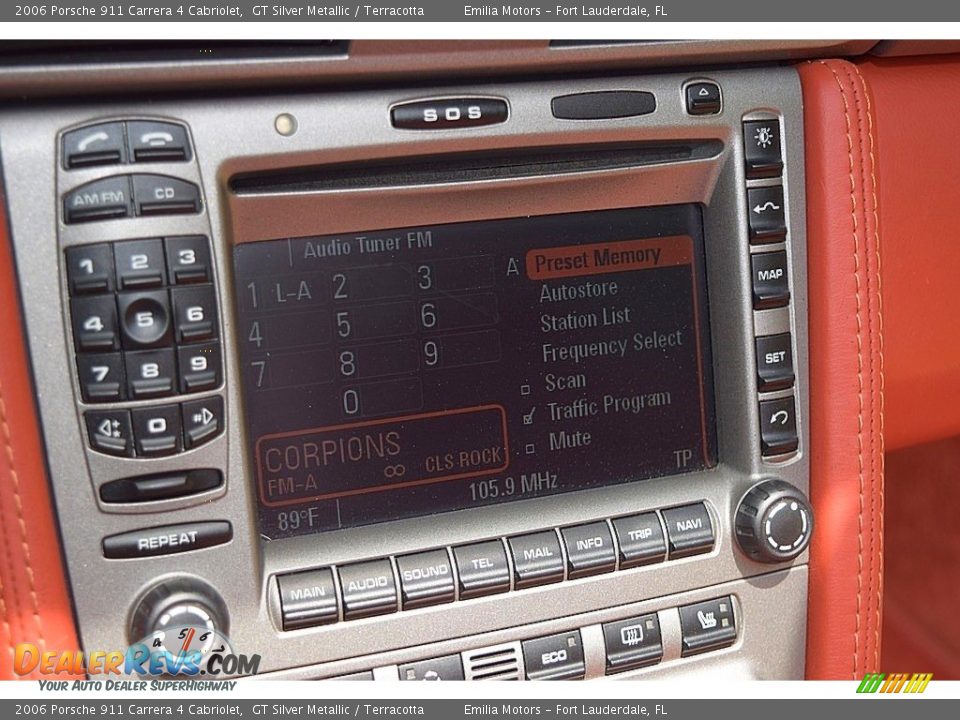 Controls of 2006 Porsche 911 Carrera 4 Cabriolet Photo #59