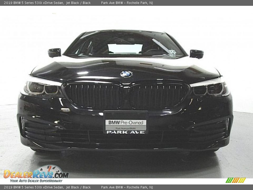2019 BMW 5 Series 530i xDrive Sedan Jet Black / Black Photo #6