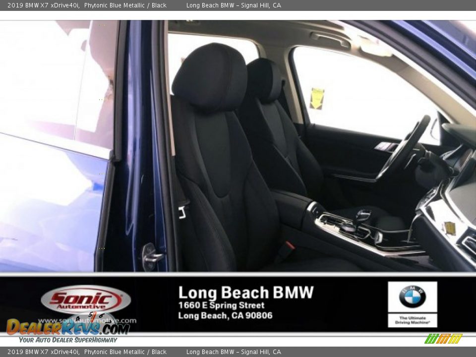 2019 BMW X7 xDrive40i Phytonic Blue Metallic / Black Photo #7