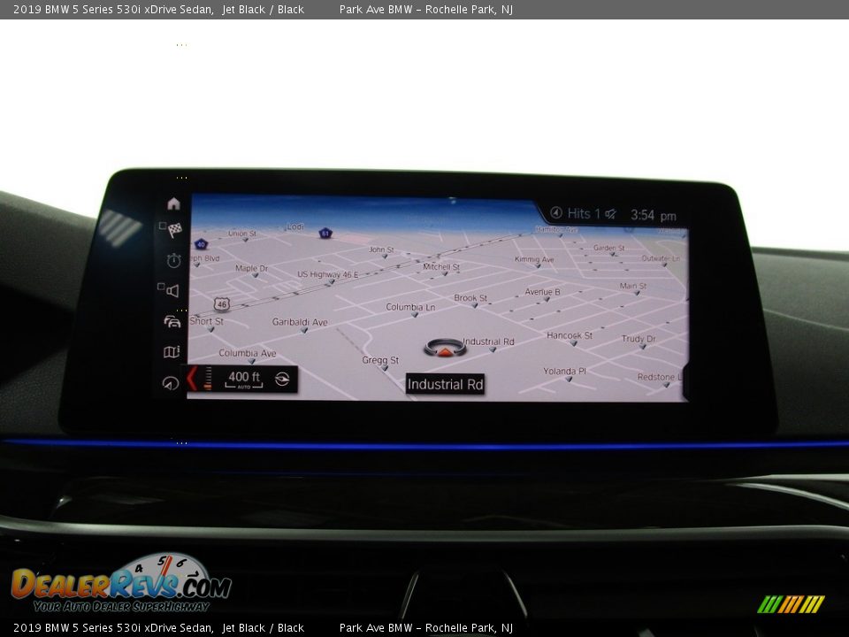 2019 BMW 5 Series 530i xDrive Sedan Jet Black / Black Photo #24