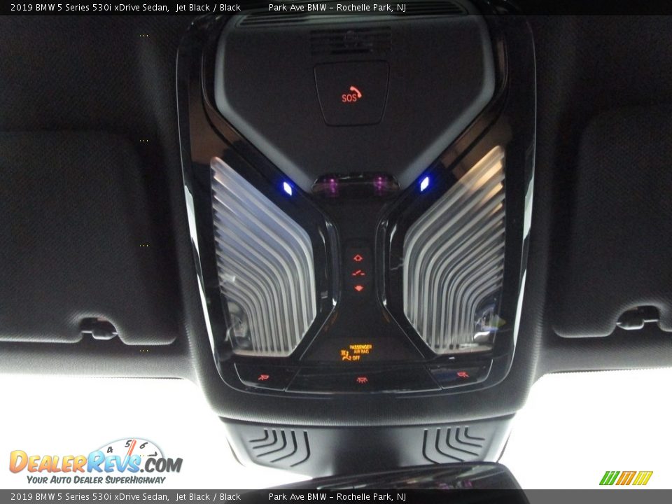 2019 BMW 5 Series 530i xDrive Sedan Jet Black / Black Photo #26