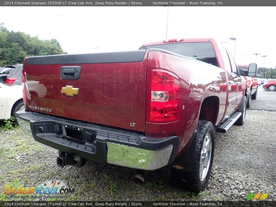 2014 Chevrolet Silverado 2500HD LT Crew Cab 4x4 Deep Ruby Metallic / Ebony Photo #4