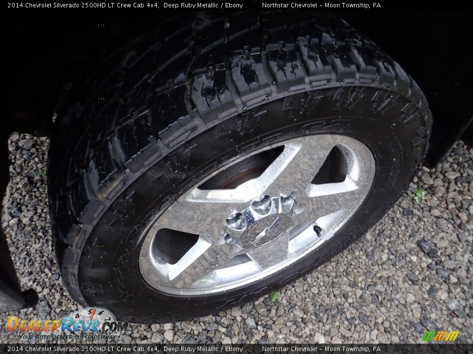2014 Chevrolet Silverado 2500HD LT Crew Cab 4x4 Deep Ruby Metallic / Ebony Photo #6