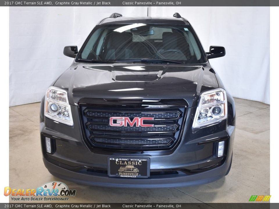 2017 GMC Terrain SLE AWD Graphite Gray Metallic / Jet Black Photo #4