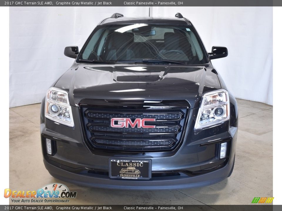 2017 GMC Terrain SLE AWD Graphite Gray Metallic / Jet Black Photo #4