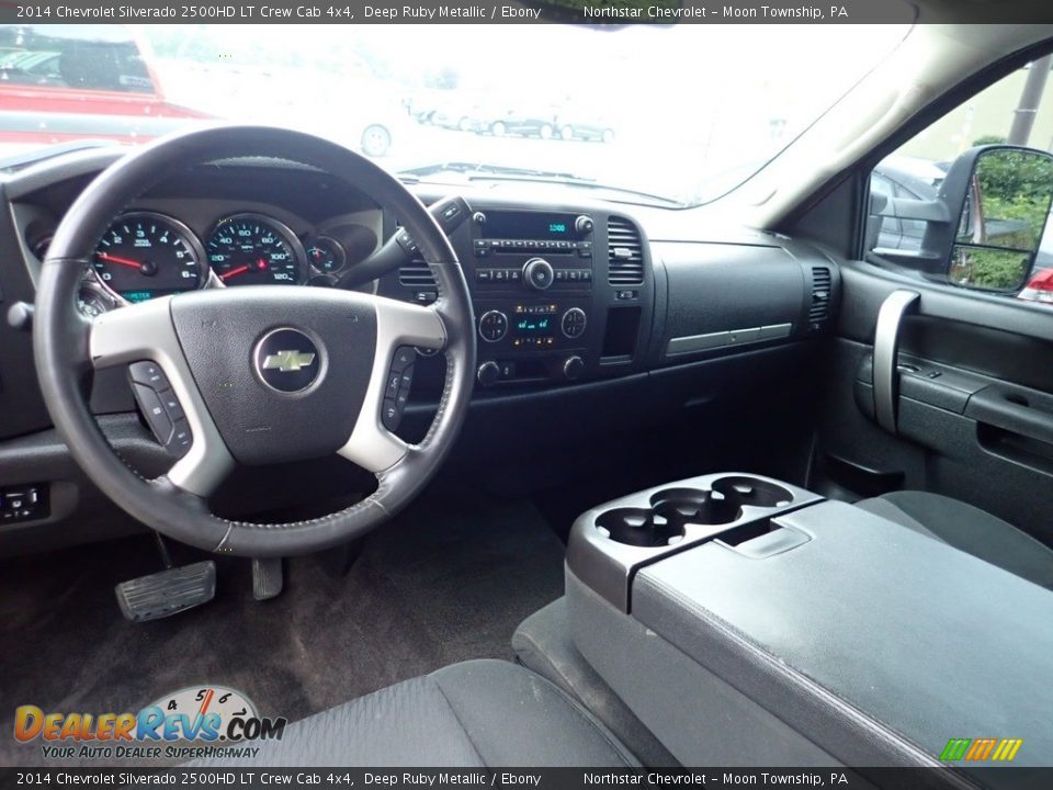2014 Chevrolet Silverado 2500HD LT Crew Cab 4x4 Deep Ruby Metallic / Ebony Photo #9