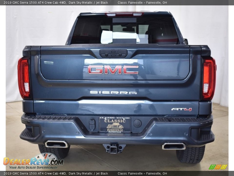 2019 GMC Sierra 1500 AT4 Crew Cab 4WD Dark Sky Metallic / Jet Black Photo #3