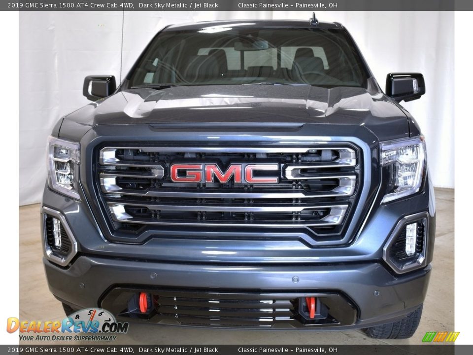 2019 GMC Sierra 1500 AT4 Crew Cab 4WD Dark Sky Metallic / Jet Black Photo #4