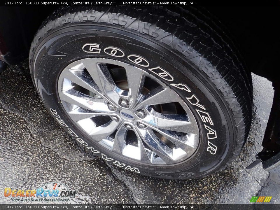 2017 Ford F150 XLT SuperCrew 4x4 Bronze Fire / Earth Gray Photo #13