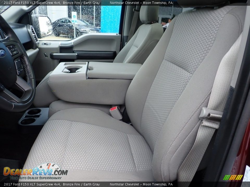 2017 Ford F150 XLT SuperCrew 4x4 Bronze Fire / Earth Gray Photo #20