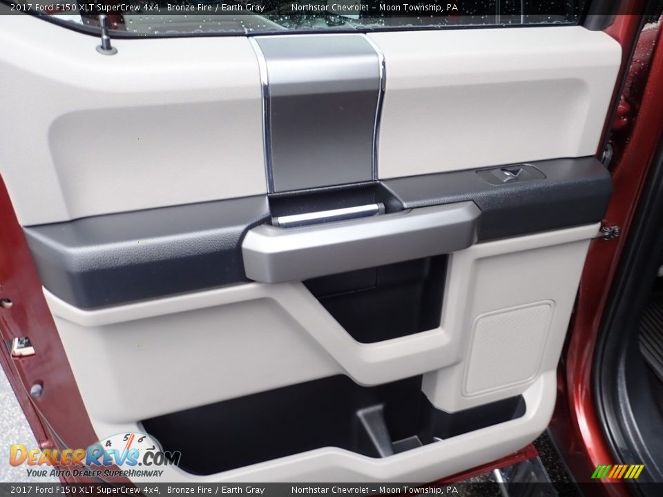 2017 Ford F150 XLT SuperCrew 4x4 Bronze Fire / Earth Gray Photo #23