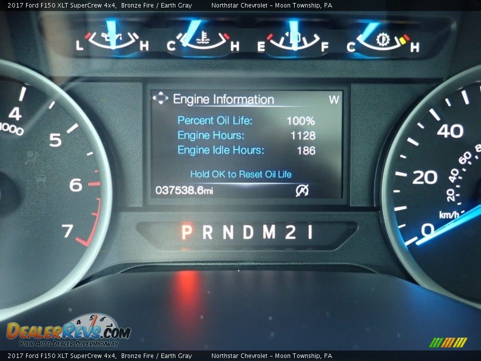 2017 Ford F150 XLT SuperCrew 4x4 Bronze Fire / Earth Gray Photo #29
