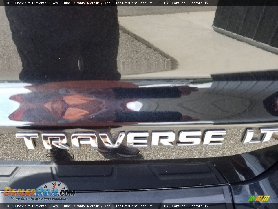 2014 Chevrolet Traverse LT AWD Black Granite Metallic / Dark Titanium/Light Titanium Photo #7