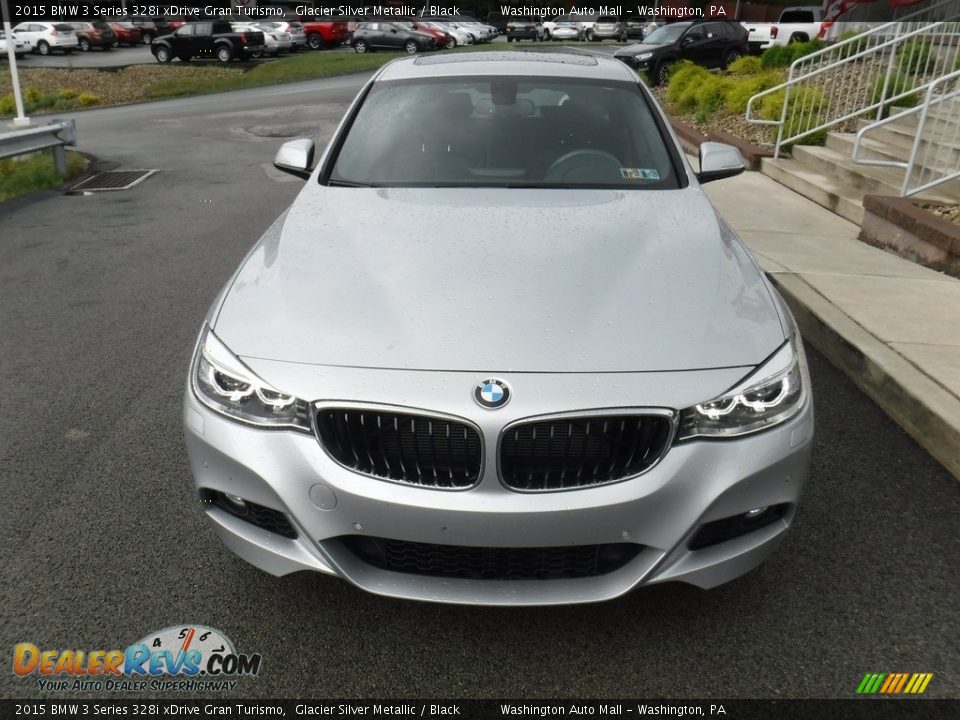 2015 BMW 3 Series 328i xDrive Gran Turismo Glacier Silver Metallic / Black Photo #4