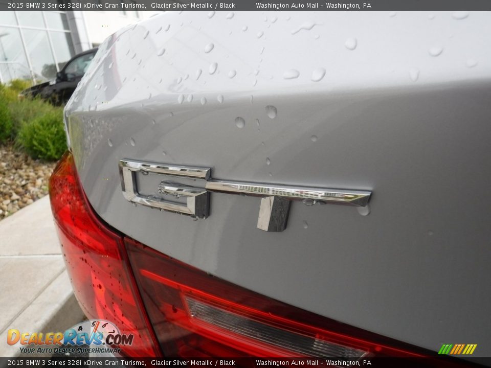 2015 BMW 3 Series 328i xDrive Gran Turismo Glacier Silver Metallic / Black Photo #10