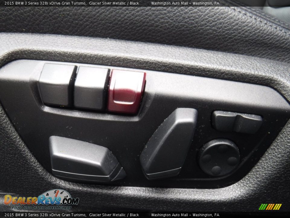 2015 BMW 3 Series 328i xDrive Gran Turismo Glacier Silver Metallic / Black Photo #15