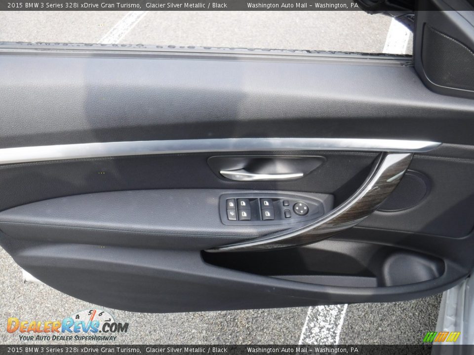 2015 BMW 3 Series 328i xDrive Gran Turismo Glacier Silver Metallic / Black Photo #16