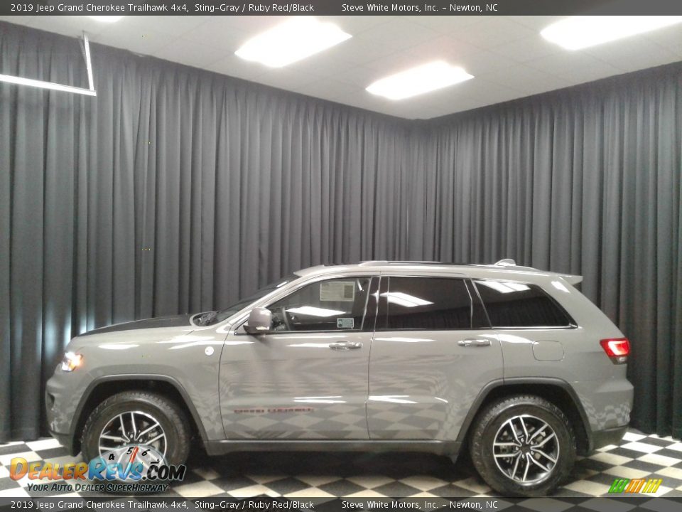 2019 Jeep Grand Cherokee Trailhawk 4x4 Sting-Gray / Ruby Red/Black Photo #1