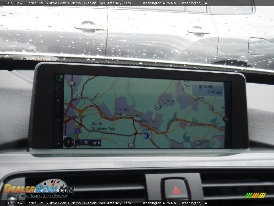 2015 BMW 3 Series 328i xDrive Gran Turismo Glacier Silver Metallic / Black Photo #17