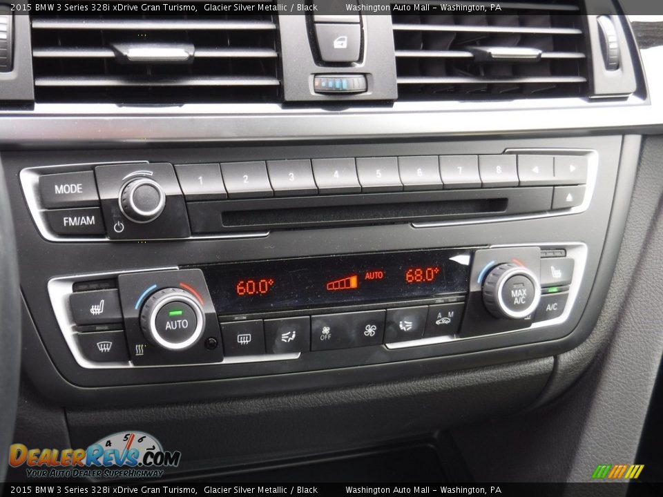 2015 BMW 3 Series 328i xDrive Gran Turismo Glacier Silver Metallic / Black Photo #19