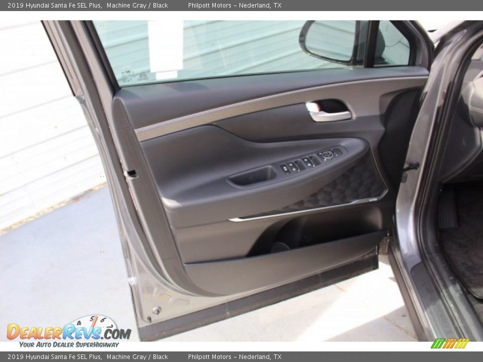 2019 Hyundai Santa Fe SEL Plus Machine Gray / Black Photo #10