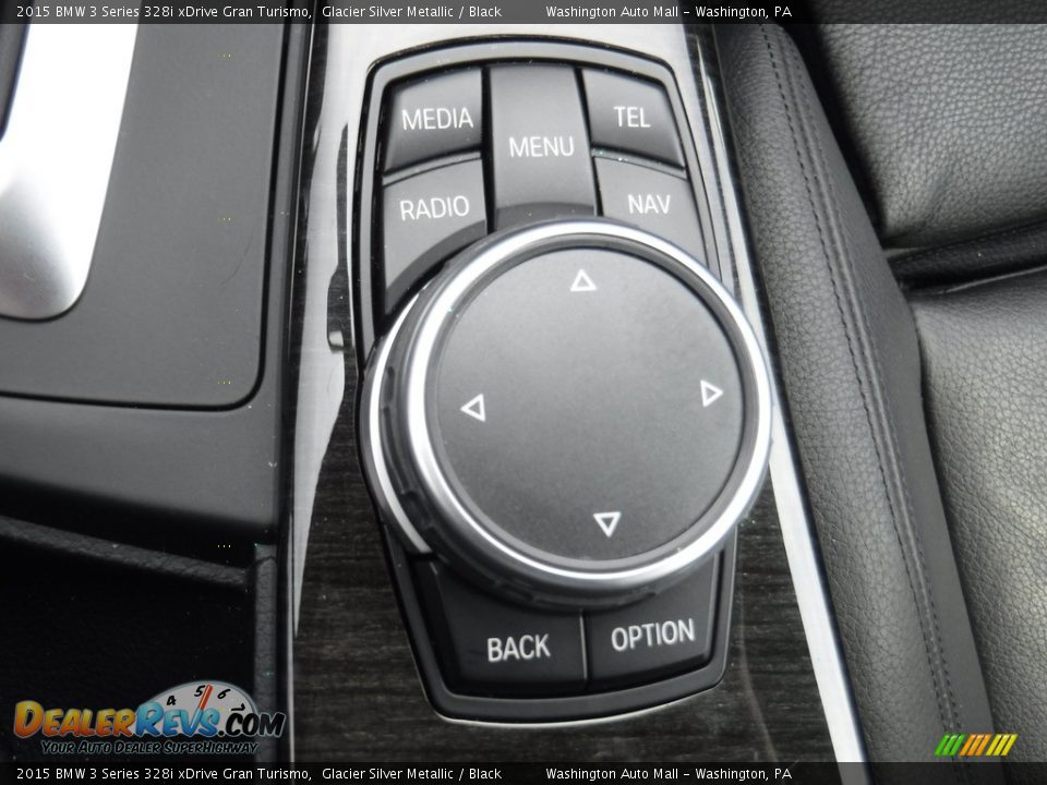 2015 BMW 3 Series 328i xDrive Gran Turismo Glacier Silver Metallic / Black Photo #21