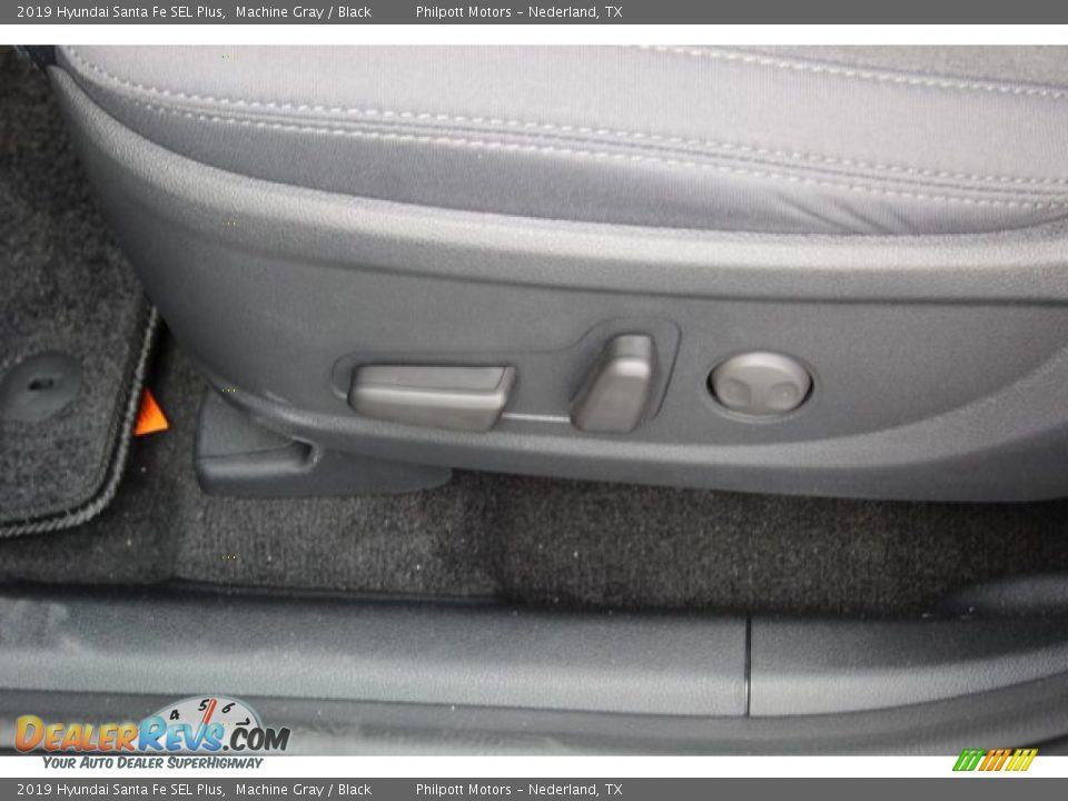 2019 Hyundai Santa Fe SEL Plus Machine Gray / Black Photo #12