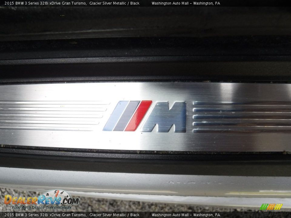 2015 BMW 3 Series 328i xDrive Gran Turismo Glacier Silver Metallic / Black Photo #24